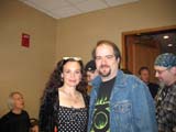 James Hannon and Deborah Van Valkenburgh from the Warriors