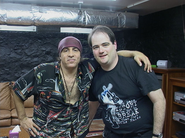 James Hannon and Steven Van Zandt